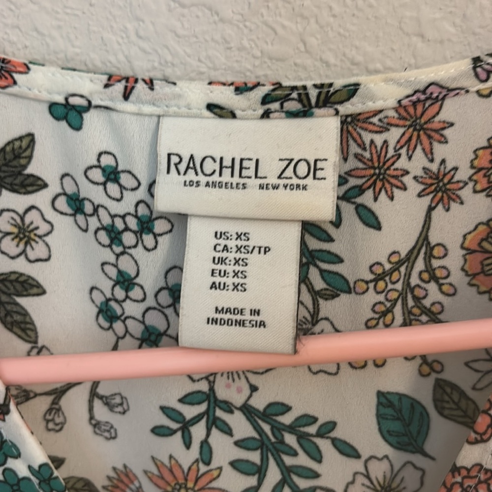 Rachel Zoe Floral Sleeveless Top - Picture 2 of 3